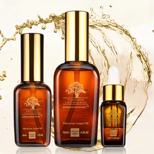 Hair oil type argan oil factory price alcohol free moroccan argan oil for dry hair treatment