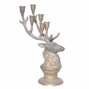 Elegant Stag Head <b>Tea</b> <b>Light</b> Candle <b>Holder</b> for Home Decoration for Christmas Festivities - Product Image 5
