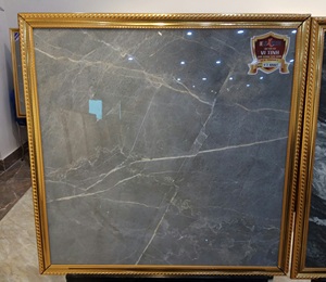 Azulejo vitrificado de porcelana de microcristal gris CMC de alta calidad, ladrillo refractario antibacteriano, uso Interior de 800x800mm, venta al por mayor - Product Image 1