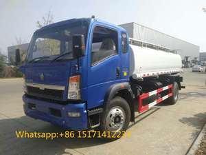 Camión <span class=keywords><strong>Cisterna</strong></span> de Combustible Usado HOWO 4x2 con Capacidad de 10000 <span class=keywords><strong>Litros</strong></span> / Precio de Camión <span class=keywords><strong>Cisterna</strong></span> de Combustible de <span class=keywords><strong>3000</strong></span> Galones - Product Image 4