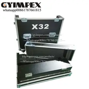 dj console pro console case mix flightcase x32 mixer case