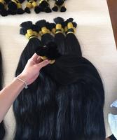 Extensions naturelles lisses, cheveux humains, bon marché, 60cm, 428 $ par tube