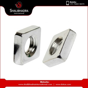 Écrous en laiton personnalisés de fabricants indiens DIN 557, écrous carrés en laiton M8 disponibles au prix de gros - Product Image 2