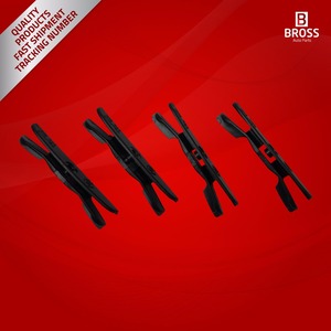 Bross Auto Parts BCF5026 Juego de 4 clips de sujeción para ventana para 7700838242 - Product Image 4