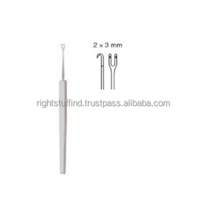 Gancho de Guthrie de 2 Puntas, Afilado, de Acero Inoxidable de Alta Calidad, Instrumento Médico Quirúrgico - Product Image 1