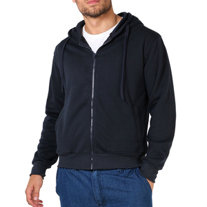 Sudaderas con capucha para hombre y mujer, ropa de calle personalizada de gran tamaño, 100% algodón, color blanco, de diseñador pesado con cremallera - Product Image 5