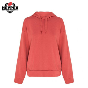 Women's Plus Size Casual Over-sized <b>Hoodies</b> Sweatshirts Breathable Hooded Collar Plain Dyed <b>Fleece</b> for Teenagers Winter Season - Product Image 4