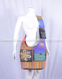 Bolso de hombro de algodón con lavado de piedra, bolsa de hombro de algodón RSCB 0390 - Product Image 2