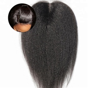 VENTE EXCLUSIVE SUR LE TEMPLE VIERGE NATUREL MACHINE D'EXTENSIONS DE CHEVEUX HUMAINS NON TRAITÉS MUNETTES DE CHEVEUX À DOUBLE TRAME - Product Image 3