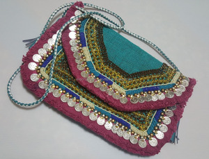 New Arrival Women's Evening Clutch <b>Bag</b> Hot Trendy Envelope Style Jute Sling <b>Bag</b> Wholesale - Product Image 3
