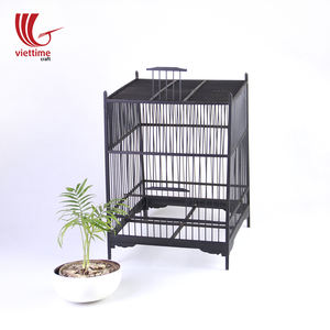 Vietnam Black Weaving Bamboo <b>Bird</b> <b>Cage</b> for Sale/Large Vintage Birdcage - Product Image 4