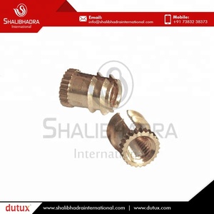 Insert hexagonal sans tête en laiton de haute qualité, structurellement solide, finition polie, marque Shalibhadra, certifié ISO, industrie lourde - Product Image 3