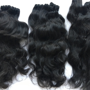 Cheveux rugueux boucles cuticules, lot de pièces, cheveux bruts ombrés - Product Image 2
