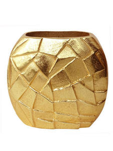 Centros DE MESA DE BODA Floreros de metal Acabado brillante Maceta Florero de diseño personalizado más vendido - Product Image 6