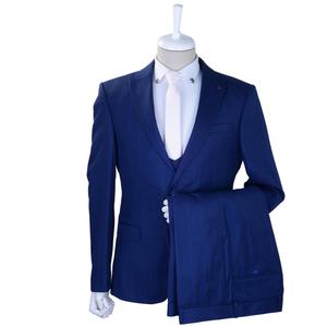 Costume de mariage pour homme Costumes ajustés pour hommes Costume d'affaires formel Tissu tissé en viscose et polyester de haute qualité - Product Image 6