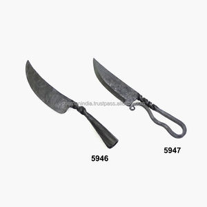 Long Handle Hand Forged Knife - Product Image 1