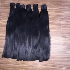 Extensión de cabello natural de Vietnam, superdoble trama recta, venta al por mayor, proveedor al por mayor de 10a livihair, India