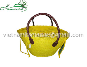Bolso de paja de algas marinas hecho a mano, único y ecológico para fiestas en la playa, hecho en Vietnam - Product Image 6