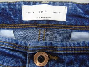 Short en jean pour hommes, de marque originale, manches, longueur aux genoux, en coton, Denim, Bermuda, vente en gros, - Product Image 3