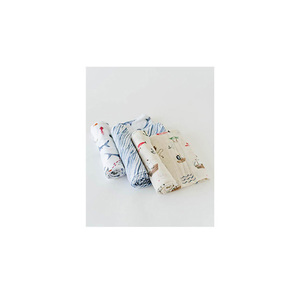Manta de Recepción para Bebé de Bambú y Algodón con Estampado Digital |   Envoltura de muselina orgánica para recién nacidos, cuidado infantil, gasa suave - Product Image 1