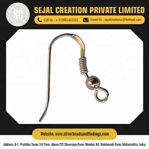 Fermeture à crochet en or et en argent sterling à bas prix pour collier et boucles d'oreilles pour hommes pour cadeaux de fête - Product Image 2