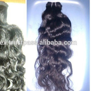 Tissage de cheveux Virgin Inda Tailles 8 "jusqu'à 40".100% trame de cheveux humains. machine double trame cheveux indiens de chennai - Product Image 2