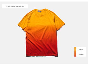 OEM Summer Custom 100% Cotton Short Sleeve O-neck Dip Dye <b>Tie</b> Dye T Shirt for <b>Men</b> - Product Image 4