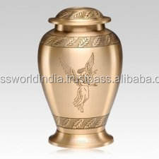 Brassworld India's Pewter Cremation Urn Premium Funeral Supplies - Product Image 3