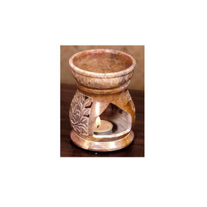 Diffuseurs d'huiles aromatiques en pierre ollaire faits à la main - Product Image 1