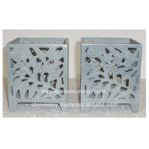 เตาน้ำมันหอมระเหยหินสบู่ธรรมชาติ - Product Image 1