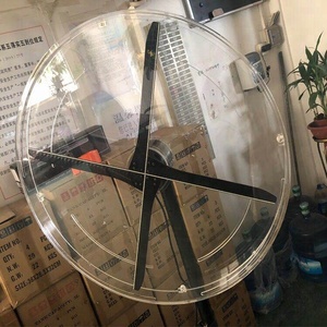 60cm 3D holograma led ventilador fluidez 3D publicidad holográfica pantalla led grande fan - Product Image 3
