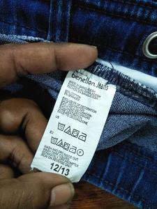 Lote de Ropa Sobrante de Marca, Pantalones Vaqueros Casuales Ajustados para Niño, Cintura Elástica con Cordón, Excedente de Bangladesh - Product Image 6