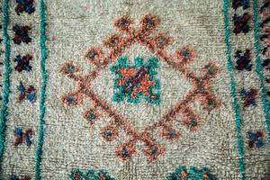 Alfombras de lana Vintage marroquí, alfombras marroquíes con pila de lana - Product Image 3