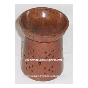 Beautiful Soapstone Aroma <b>Oil</b> Handmade <b>Burner</b> - Product Image 1