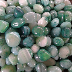 Trang chủ trang trí onyx đá màu xanh lá cây sỏi Agate đá quý tumbles hoa linh vật cho nhà bán quý đá thủ công mỹ nghệ - Product Image 3