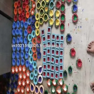 Diwali, fabricantes de rangoli de madera, últimos diseños