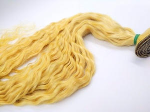 Cabello Rizado Rubio 100% Humano Remy Indonésico - Product Image 2