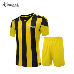 Haute Qualité Respirant bas prix Imprimé Conception Personnalisée Sublimation Football Club Chemises/Uniforme De Football - Product Image 4