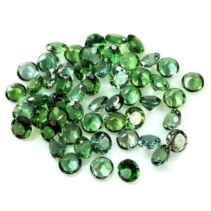 2.75mm Tourmaline verte naturelle à facettes coupe ronde pierres précieuses calibrées fournisseur offre en gros à prix d'usine boutique en ligne - Product Image 1