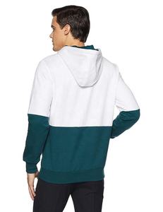 Haute qualité personnalisé hommes XL chanvre coton sweats à capuche solide blanc noir conceptions à capuche col bloc de couleur pour la saison d'automne en gros - Product Image 3