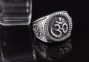 Bagues en argent plaqué véritable avec motif floral en relief, style classique, bijoux chrétiens pour cadeau de fête, mariage, anniversaire - Product Image 3