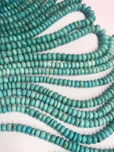 Cuentas naturales turquesa de Arizona - Product Image 2