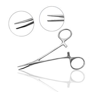 Pinzas hemostáticas manuales Halstead Instrumentos quirúrgicos para mosquitos de acero inoxidable alemán - Product Image 3