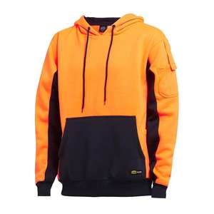 Sudaderas con capucha reflectantes ANSI/ISEA, jersey de seguridad de alta visibilidad con bolsillos, venta al por mayor - Product Image 3