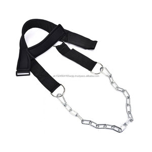 Arnés de Cabeza de Acero Inoxidable y Poliéster para Levantamiento de Pesas, Equipo de Fitness, Accesorio Ajustable y Duradero - Product Image 4