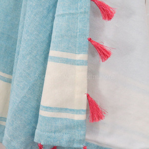 Hecho en toallas turcas indias Spa de lujo Fouta Terry Toalla de baño 100% algodón Golf Hammam Toalla de playa - Product Image 2