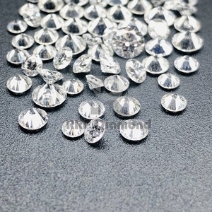 เพชรขัดมันเงาบริสุทธิ์ Si 3.7สีขาวจริงถึง4.0มม. สี D/E ธรรมชาติพร้อมใบรับรอง IGI - Product Image 1