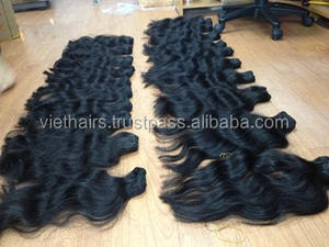 Extensions de cheveux humains Remy du Cambodge, longueur 8-28 pouces, vierges, double trame, fabriquées à la machine - Product Image 5