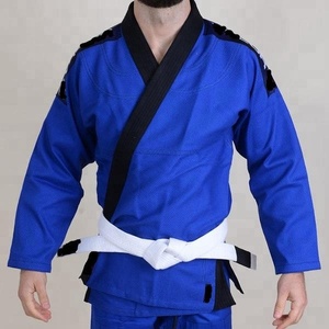 Logotipo personalizado BJJ Gis con sublimación en línea Blanco Azul Negro Azul marino Rosa Gris Sin blanquear Judo Gi - Product Image 3