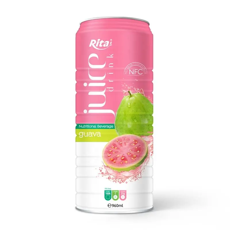 Privato di Marca di Alta Qualità 960 ml Rosa Succo di Guava